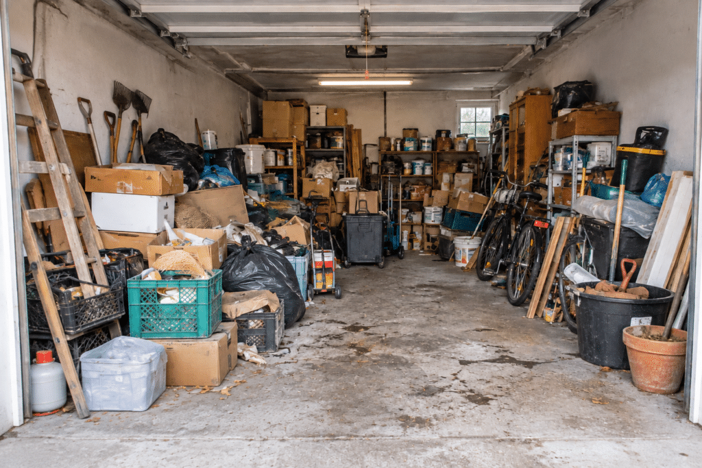 Vorher – Garagenauflösung in Aachen